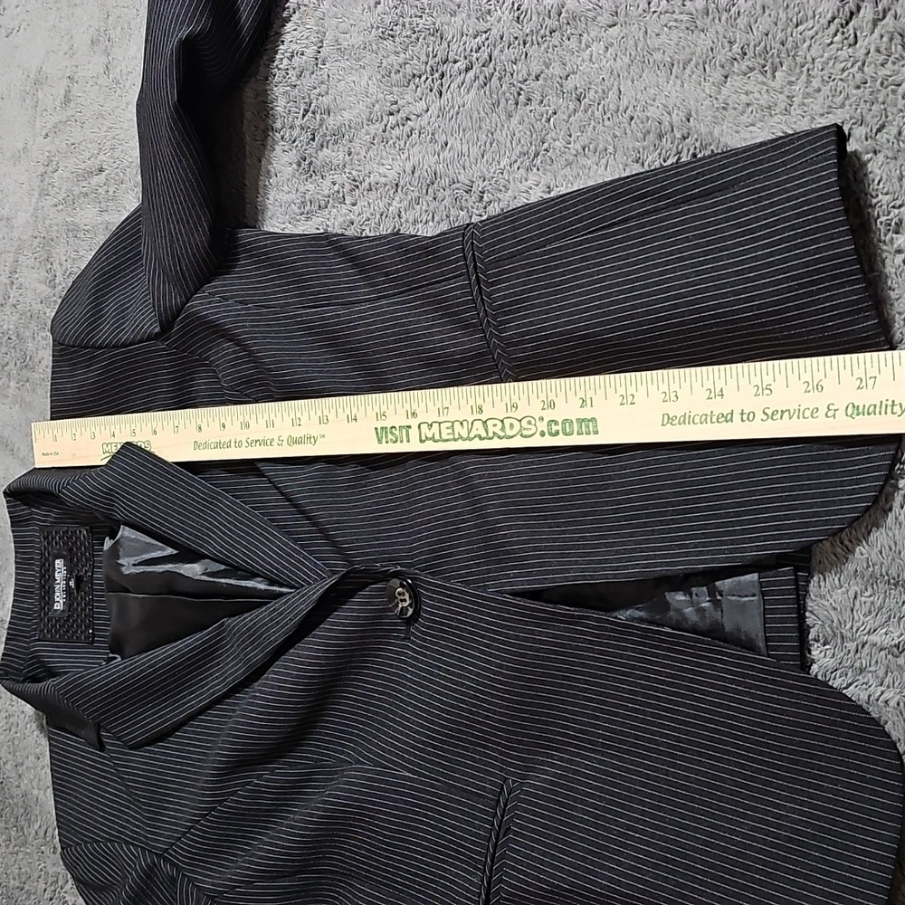 John Meyer Collection Dark Single Button Pinstrip… - image 7